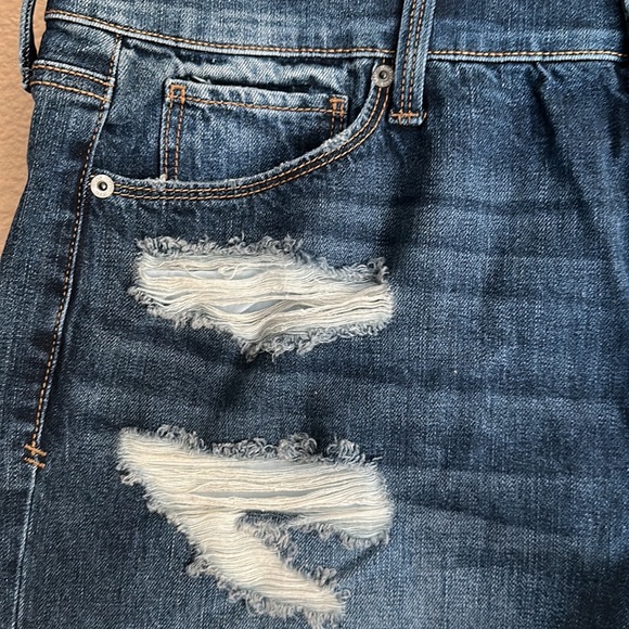 NWT Mudd size 10/12 denim distressed shorts - Picture 3 of 6